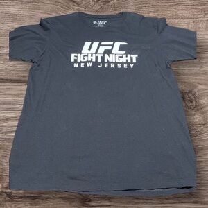 UFC Black New Jersey Fight Night Tee